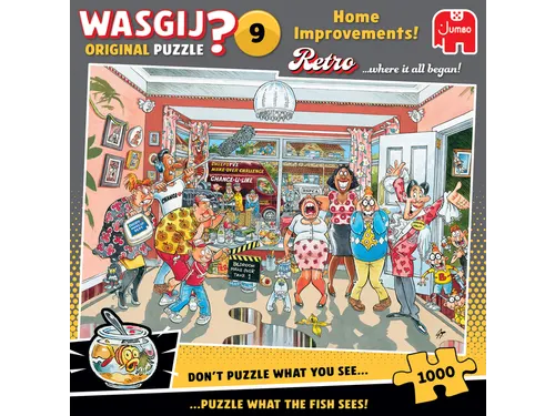 Wasgij Retro Original Puzzel 9 Home Improvements 1000 stukjes
