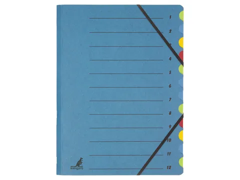 Sorteermap Kangaro 12 tabs