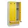 locker met bank,HxBxD 1950x900x815mm,3vak,vak B 300mm,cilinderslot