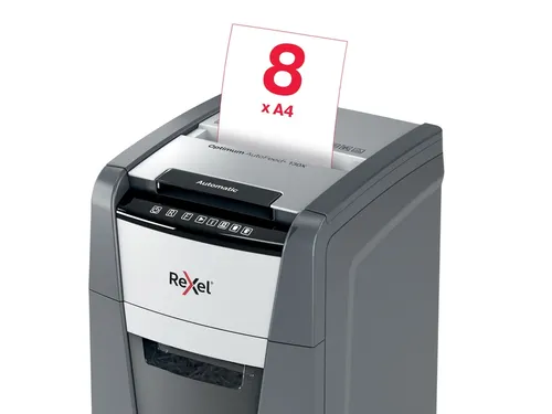 Papiervernietiger Rexel Optimum Auto+ 130X P4 snippers 4x28mm