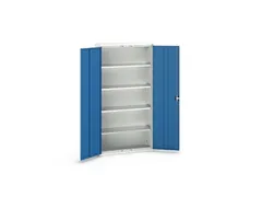 universele kast,HxBxD 2000x1050x350mm,4xStalen bodem,draaigrendelslot