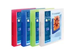 Ringmap Personaliseerbaar PP Kreacover A4+ 2R 30mm ass