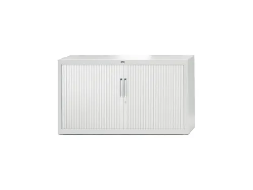 Claudius PLUS Roldeurkast 72.8x120x45cm Wit 1 Legbord