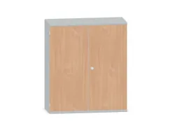 Kantoorkast 1150x1000x430mm Decor Romp Lichtgrijs Decor Front Beuken