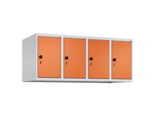 opzetkast,v. locker,4vak.,vak B 300mm,HxBxD 500x1200x500mm - 2