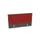 opzetpaneel bureau aanbouw achter MS-donkergrijs BN4011-rood 1000mm