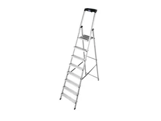 Lichte Universele Ladders Aluminium Kunststof 8treden - 3