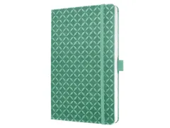 Notitieboek Jolie Flair A5 MINT GREEN gelinieerd 174pag 80gr HC