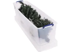 Opbergdoos 81 Liter Transparant Stapelbaar