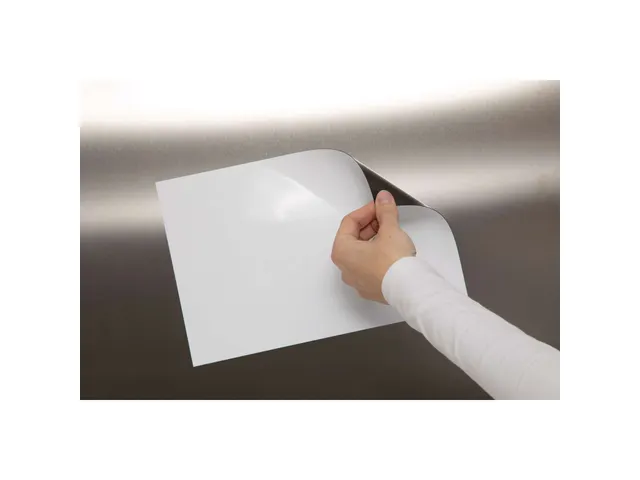 Magneetvel MAUL 200x300mm wit beschrijf- wisbaar en te knippen
