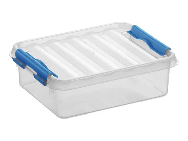 Q-line 1,0L Transparent + Bleu10 x 15 x 14,3 cm