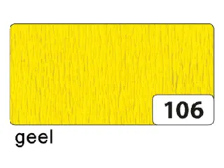 Crêpepapier Folia 50x250cm 10vel 106 geel - 1