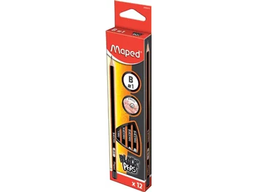 potlood Black'Peps B, zonder gum