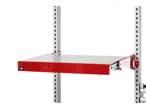 uittrekbaar legbord,v. paktafel,HxBxD 140x1000x500mm,draagverm. 40kg
