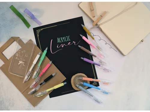 Acrylliner Online fashion assorti 6 stuks
