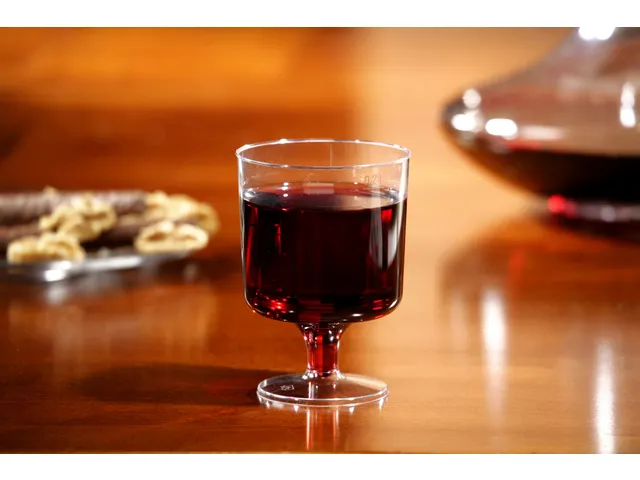 Wijnglas Papstar 200ml Ø 72 mm kunststof transparant 10 stuks