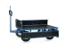 Handtrekwagen 6455PZ 750kg 1540x840mm hout polyurethaan trekoog