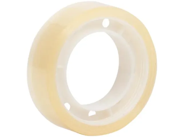 Q-connect plakband transparant PP 12mmx10m