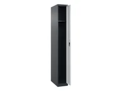 locker,HxBxD 1850x250x500mm,1vak,vak B 250mm,cil.-slot,staand op vloer