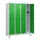 schoollocker,HxBxD 1630x1200x500mm,4vak,vak B 300mm,draaigrendel