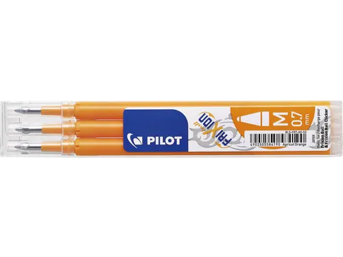 Rollerpenvulling Pilot Frixion 0.7mm BLS-FR7 Abrikoos Medium Punt