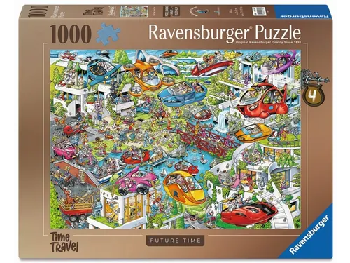 Puzzel Ravensburger Ray's comic Future Time 1000 stukjes