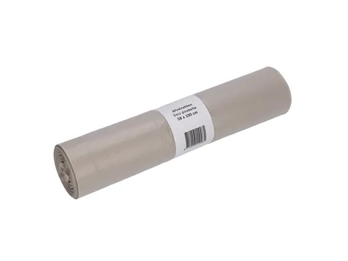 Afvalzak Cleaninq 58x100cm LDPE recycled T50 80 Liter transparant