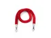 Cordon en velours Rouge Chromé 1,5m