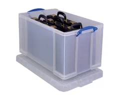 Opbergdoos 84 Liter Transparant Standaard