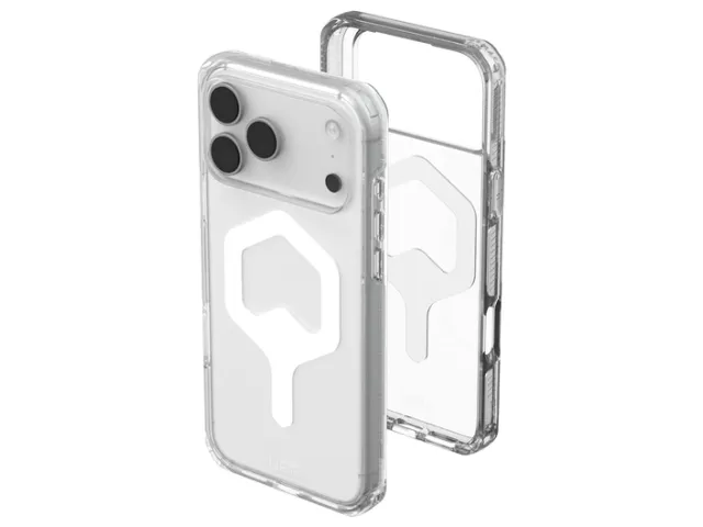 IPhone 17 Pro Max Hoesje MagSafe Back Cover Ice Wit