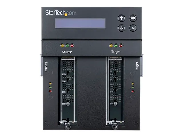 Standalone M.2 NVMe SATA Duplicator en SSD HDD Wisser