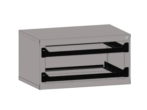 Opslagtoren V Assortimentskoffers 1x 66x472x340mm 1x 133x472x340mm