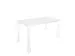 In hoogte verstelbaar bureau,HxBxD 720-840x1200x600mm,Bl-wit