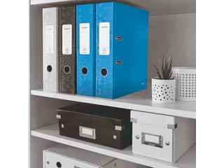 Ordner Leitz 1005 WOW 180° A4 80mm karton blauw - 3
