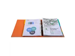 Ordner PP Prem'Touch A4maxi 50mm oranje