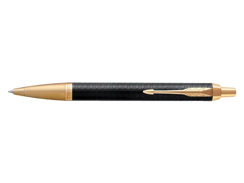 Balpen Parker IM Premium Black GT Medium Blauwe inkt