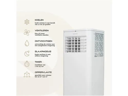 Airconditioning BRASQ MAC9000 9000 BTU wit