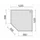 koppelelement voor bureau,90 °,BxD 1225x1225mm,v. 4voeten,blad grafie
