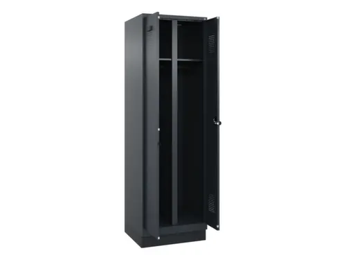locker voor scheiding van kleding,HxBxD 1950x600x500mm,2vak