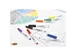 Viltstift Bic 1744 Whiteboard Rond Assorti 1.4mm Blister à 4st