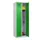 locker,HxBxD 1850x600x500mm,2vak,vak B 300mm,cil.-slot,staand op vloer