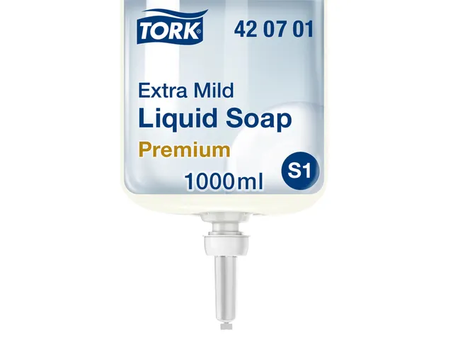 Savon Tork S1 420701 Extra Doux sans Parfum 1000ml