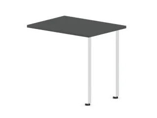 aanbouwtafel,i.h.v.,HxBxD 720-840x800x600mm,MS-donkergrijs - 1