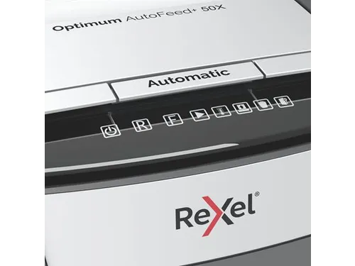 Papiervernietiger Rexel Optimum Auto+ 50X P-4 snippers 4x28mm