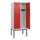 schoollocker,HxBxD 1950x800x500mm,2vak,vak B 400mm,draaigrendel