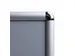 Cadre clipsable 50x70cm Coins arrondis Argent