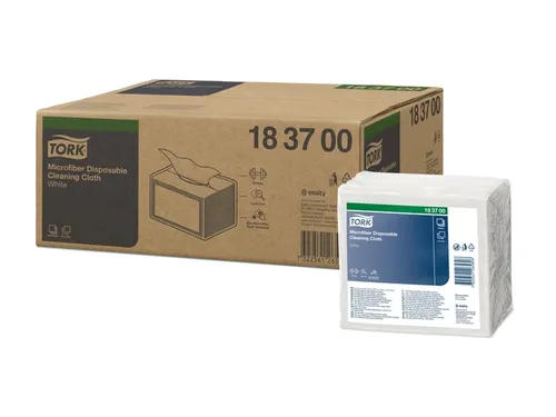 Microvezeldoek Tork Premium Disposable 40 vel wit 183700