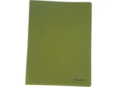 showalbum Nature A4 uit PP 50 tassen kaki groen