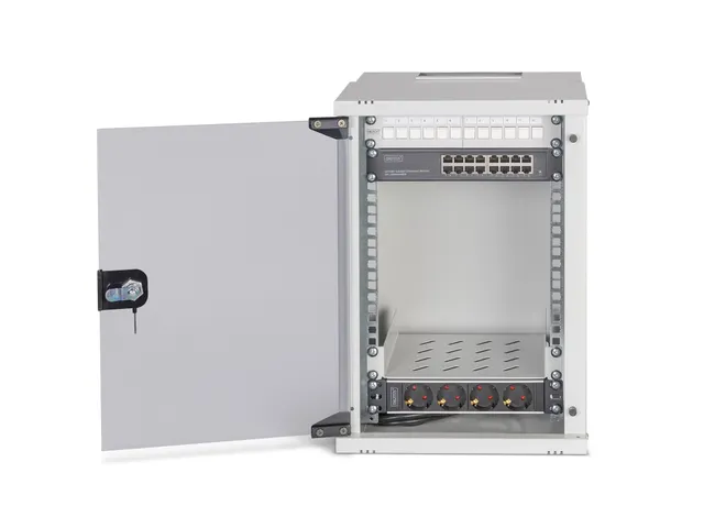 Digitus DN-49102-SET rack 9U Wandrek Serverkast Grijs