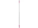 Manche aluminium Vikan Hygiene Ø25 mm 1260mm Rose